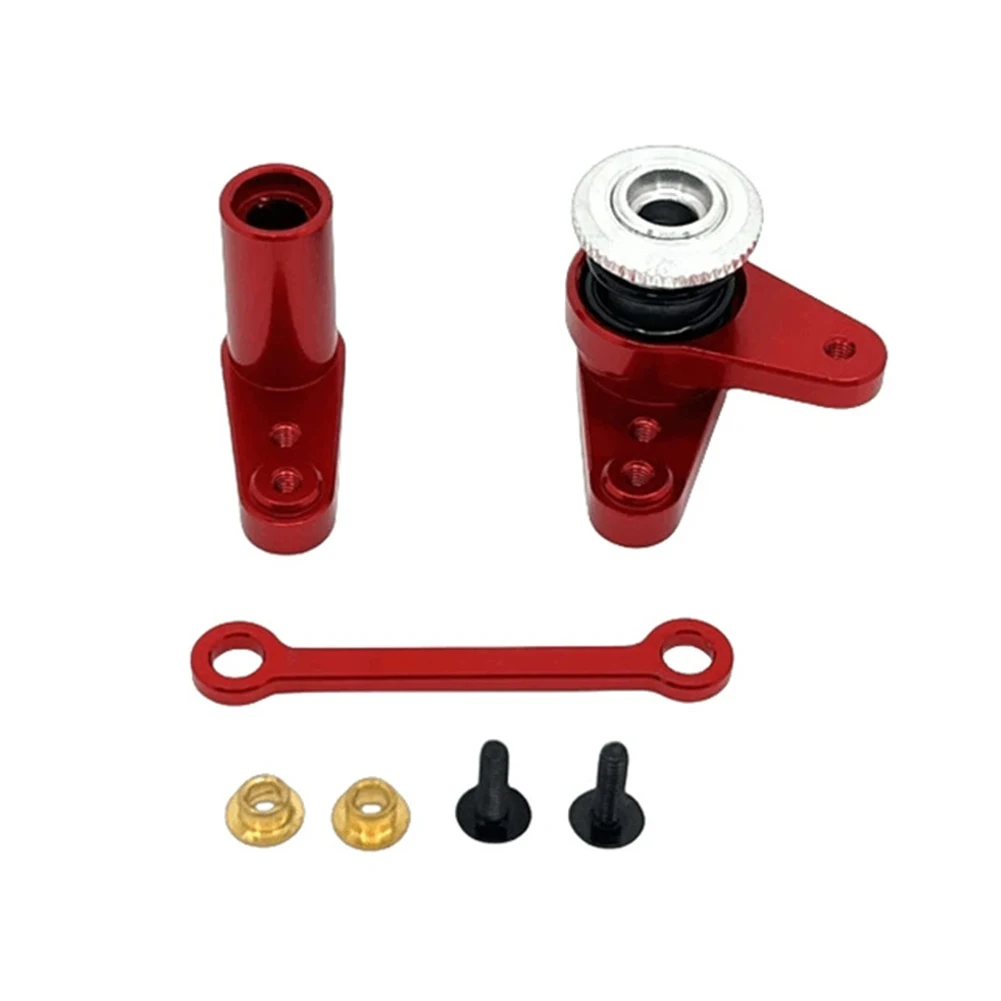 Composant de direction de voiture télécommandé de mise à niveau en métal adapté pour MJX 1/14 14207 14208