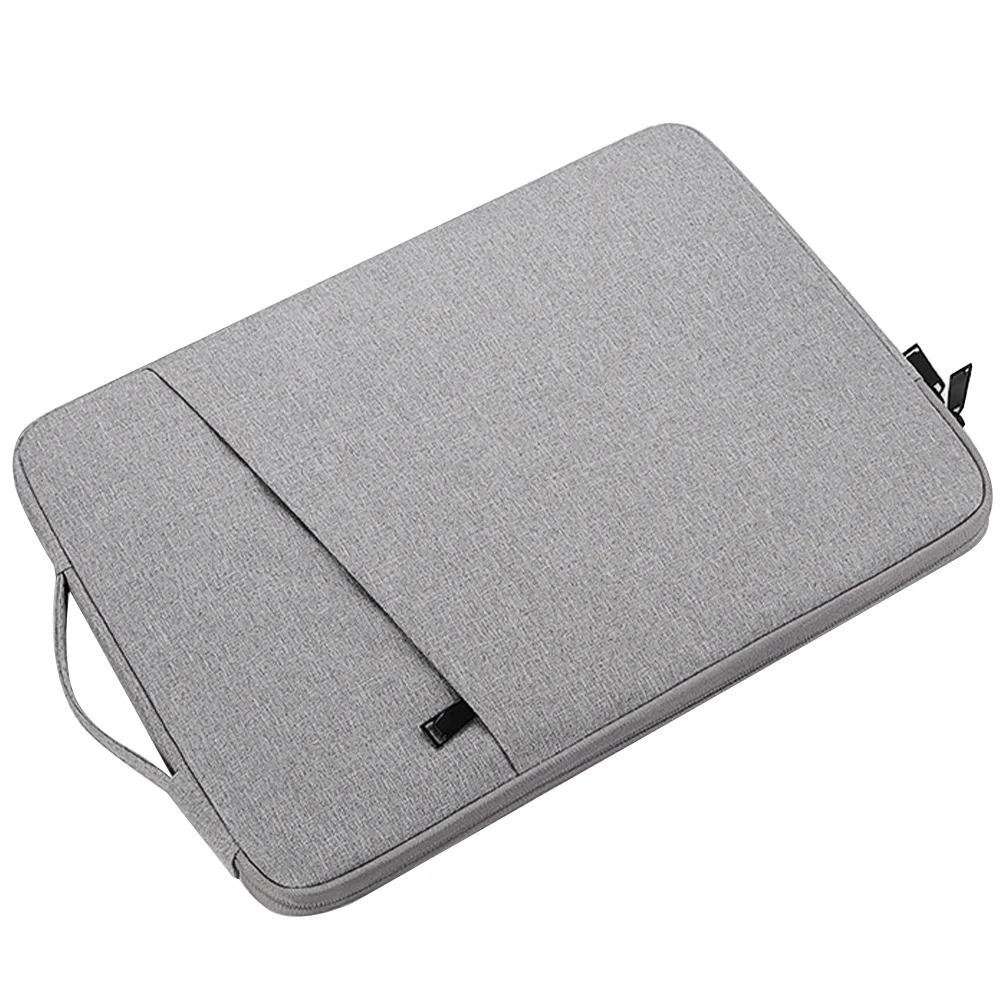 Laptop Tote Bag Protective Cover Computer Sleeve Handbag Case Travel Grey Carrying