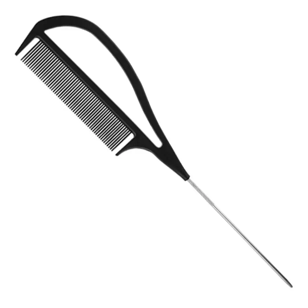 Highlight Foiling Weaving Comb Wide Tooth Detangling Hairdressing Tool for Professional Hair Cutting and Coloring Application