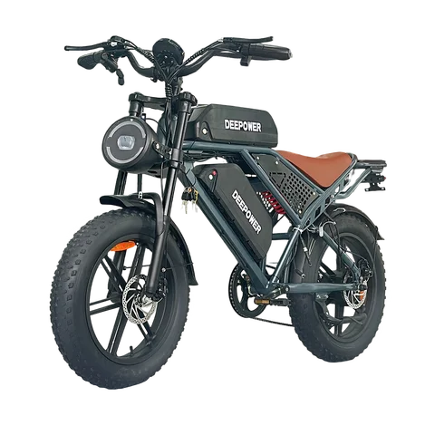 Bici elettrica fuoristrada DEEPOWER S7Pro per motore 1500W Batteria LG 48V 60AH con moto fuoristrada Ebike da montagna per adulti
