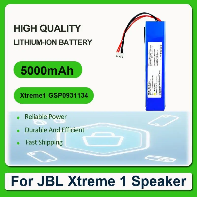 Battery For JBL Flip 3 JBLFLIP3GRAY 4, 4 Special Edition flip4 Xtreme 1 Speaker Charge 2016 Version 2 Plus 2015 GSP1029102R view 4