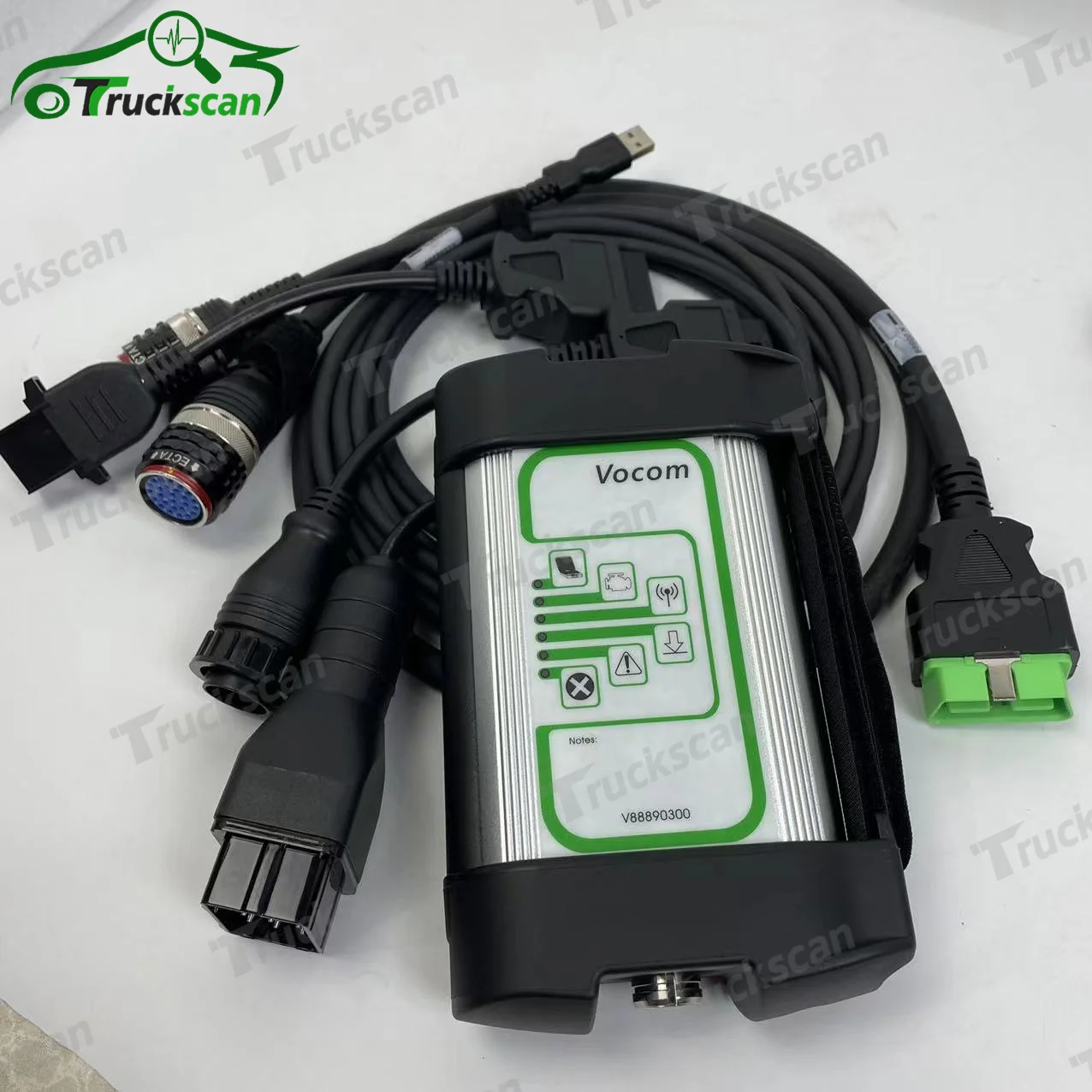 For  Vocom 88890300 vcads interface for renault UD Mack Truck Excavator construction Diagnostic tool