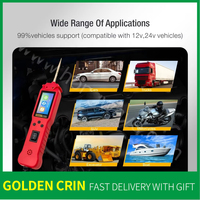 AM-P200 Portable Multifunctional DC Voltage Signal AC Battery Starup Lamp Load Test  Automobile Car Truck Circuit System Tester