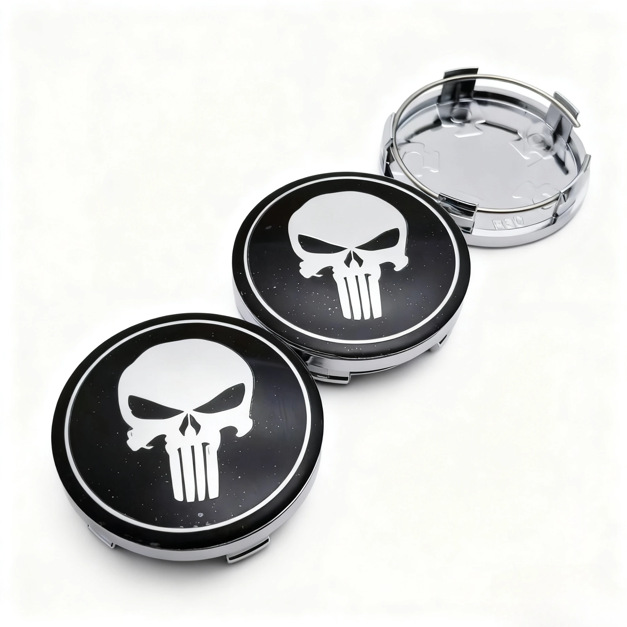Skull Wheel Center Caps 3