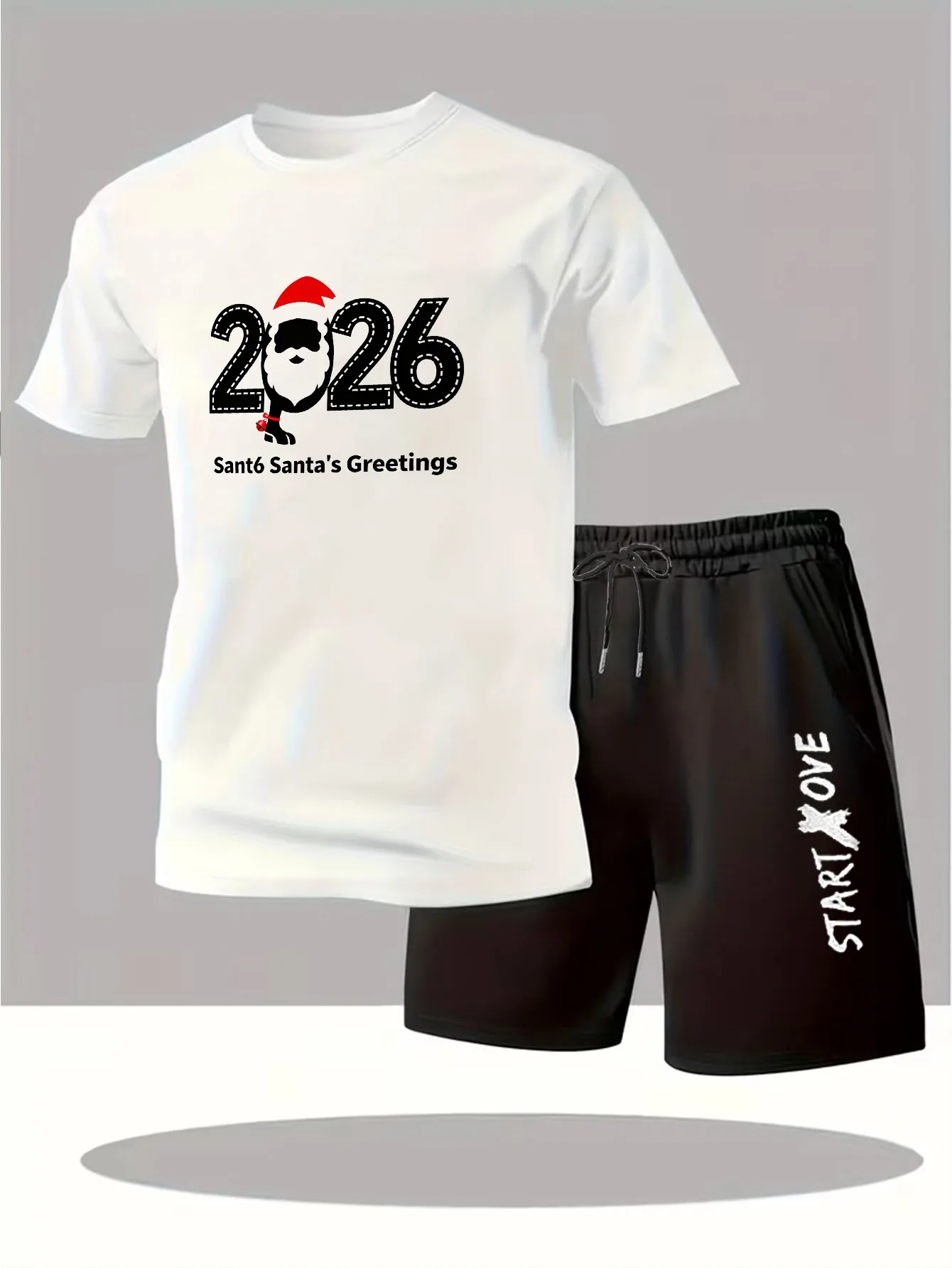 

Мужской комплект, летняя мужская одежда 2025 года, комплект одежды, костюм для мужчин, футбольная капельная одежда с графическим рисунком, дышащие мужские часы с принтом