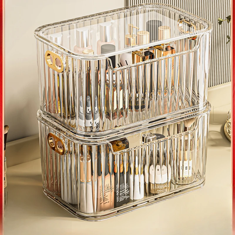 

Cosmetics storage box Washing and organizing storage basket Acrylic transparent box