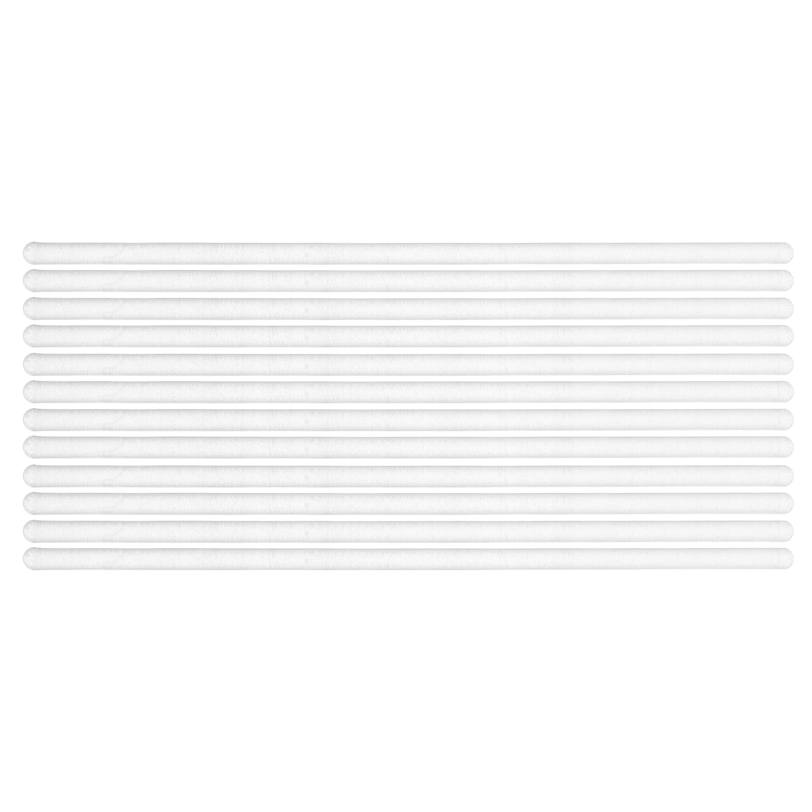 

12Pcs Glass Stirring Rods Solid Glass Durable Stirrer Laboratory Tool for Dissolution Mixing Transparent Experimental Supplies