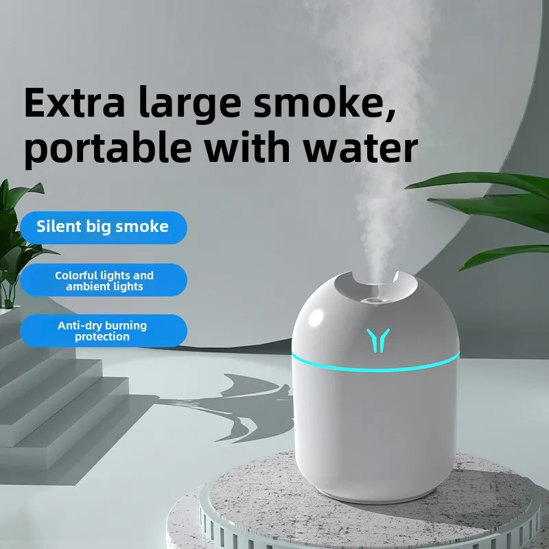 新しいミニ小型 Y 加湿器サイレント加湿器オフィスデスクトップ X5 幸運草加湿器ミニ USB 噴霧器