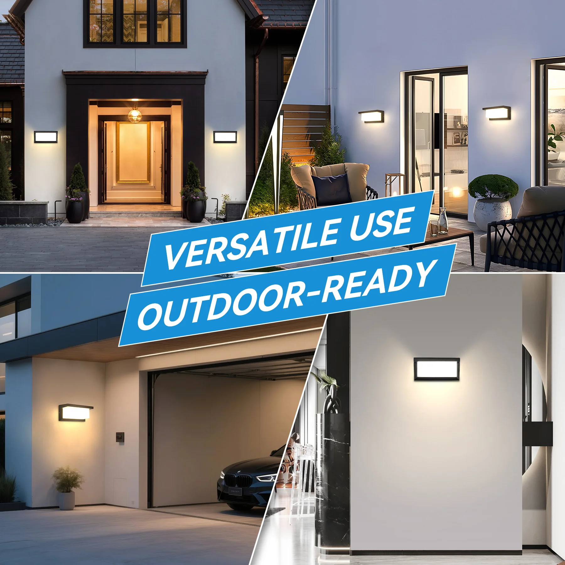 LED الجدار الخفيفة في الهواء الطلق مقاوم للماء ip65 توفير الطاقة ضوء داخلي لحديقة الممر شرفة ديكور الجدار مصباح