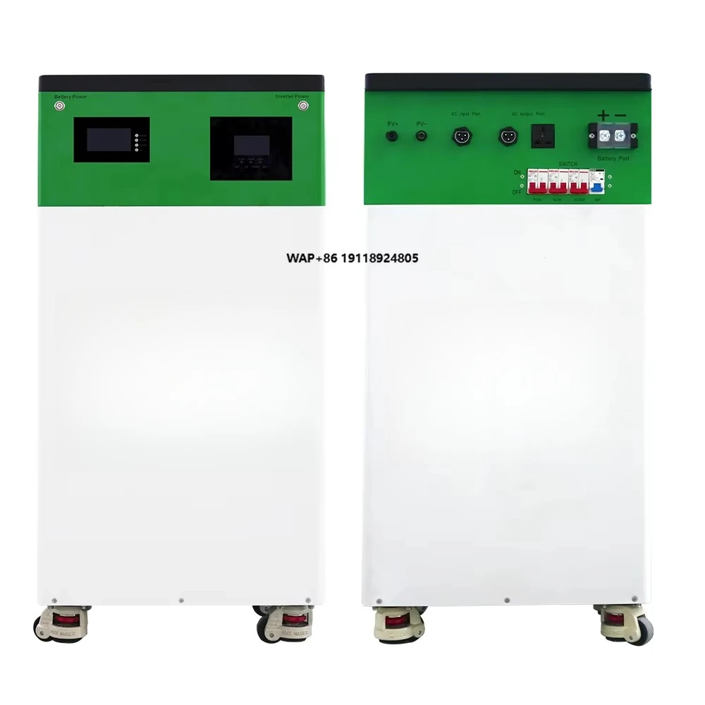 Australia New 10KWH Sodium-ion All-in-one  48V 200Ah Lifepo4 Battery Built in 5KW Inverter Solar Home Energy Storage System