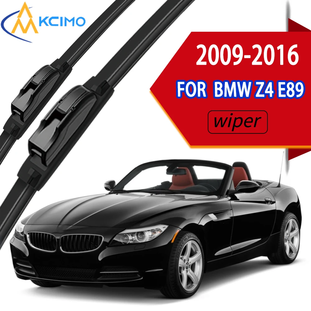 

OEM Quality Front Windshield Wiper Blades, Ultra-Durable Rubber, Quiet Streak-Free, Perfect Fit for BMW Z4 E89 2009-2016.