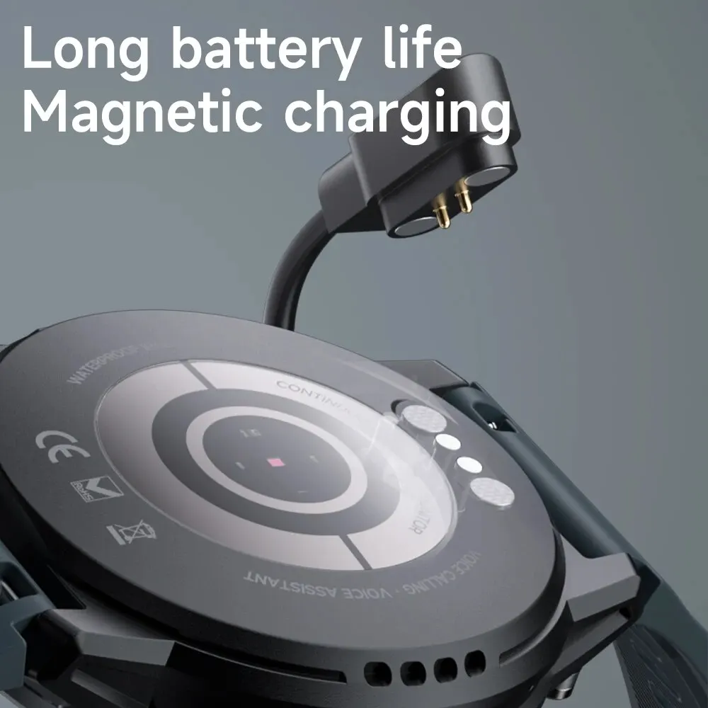 LOKMAT ZEUS 4 PRO Smart Watch 5AMT Waterproof Health Sports Monitoring Smart Notification Men Compatible with Android IOS