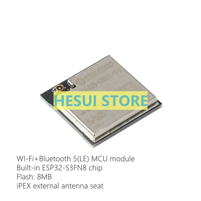 Modulo MCU dual-core originale ESP32-S3-MINI-1U-N8 wi-fi + Bluetooth 5.0 8MB 32 bit