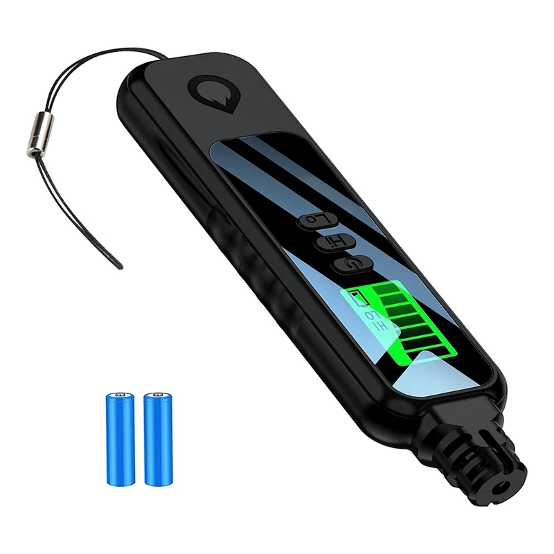 1 PCS Gas Leak Detector Alarm Sound Methane Hexane With LCD Screen 2 AAA Batteries For Home B