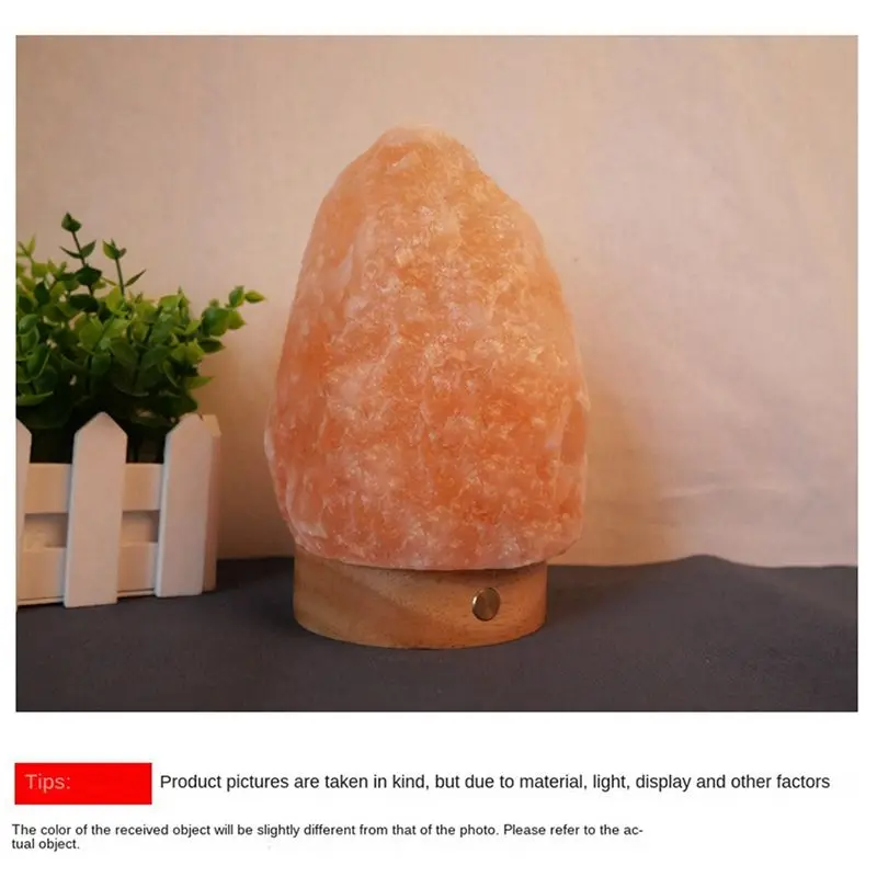 

Гималайская хрустальная соляная лампа USB светодиодная соляная хрустальная лампа Кристаллическая декоративная лампа Атмосфера Атмосфера Лампа