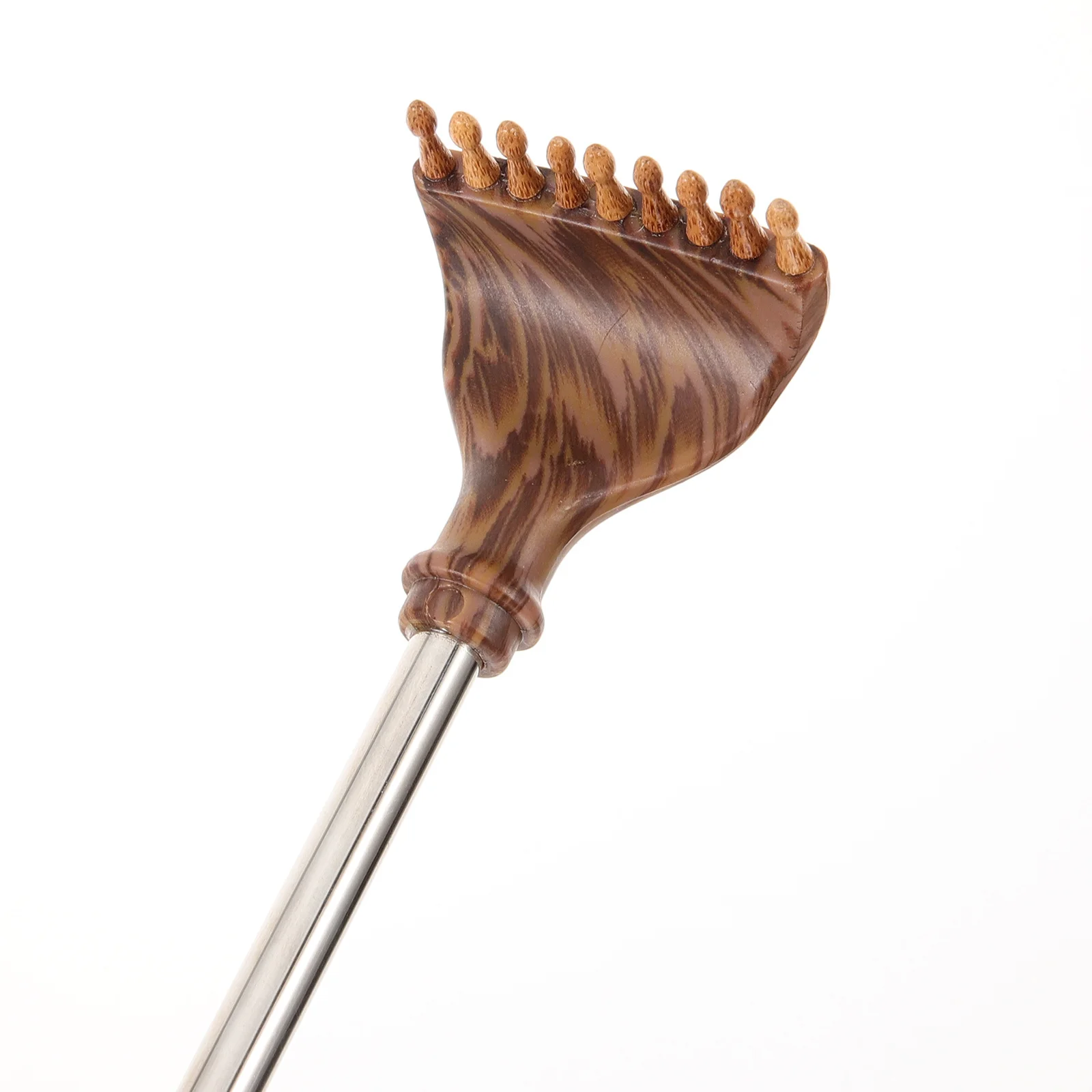 

Back Scratcher Retractable Wooden Metal Manual Extendable Portable Scratcher Tool Body Scratch Relief Device Portable Scratchers