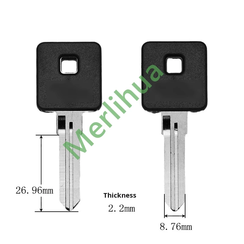 Harley motorcycle key, suitable for: Harley X48/X72/XL883N/L/R.XL1200/tough guy/muscle modified motorcycle key embryo.