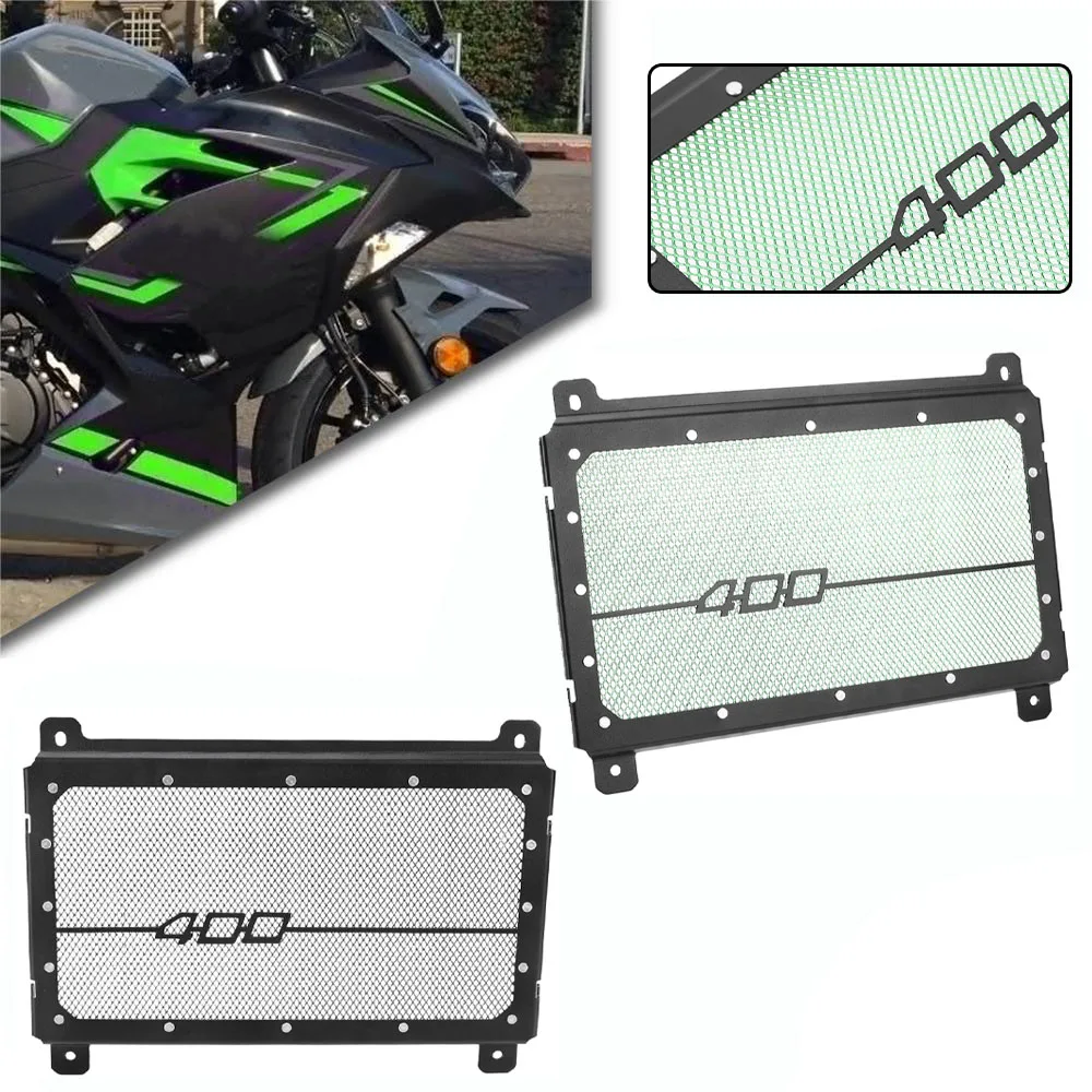 

For KAWASAKI NINJA400 Ninja400 2018 2019-2023 Z 400 Z400 2019 2020-2023 Motorcycle Radiator Grille Guard Water Tank Protection