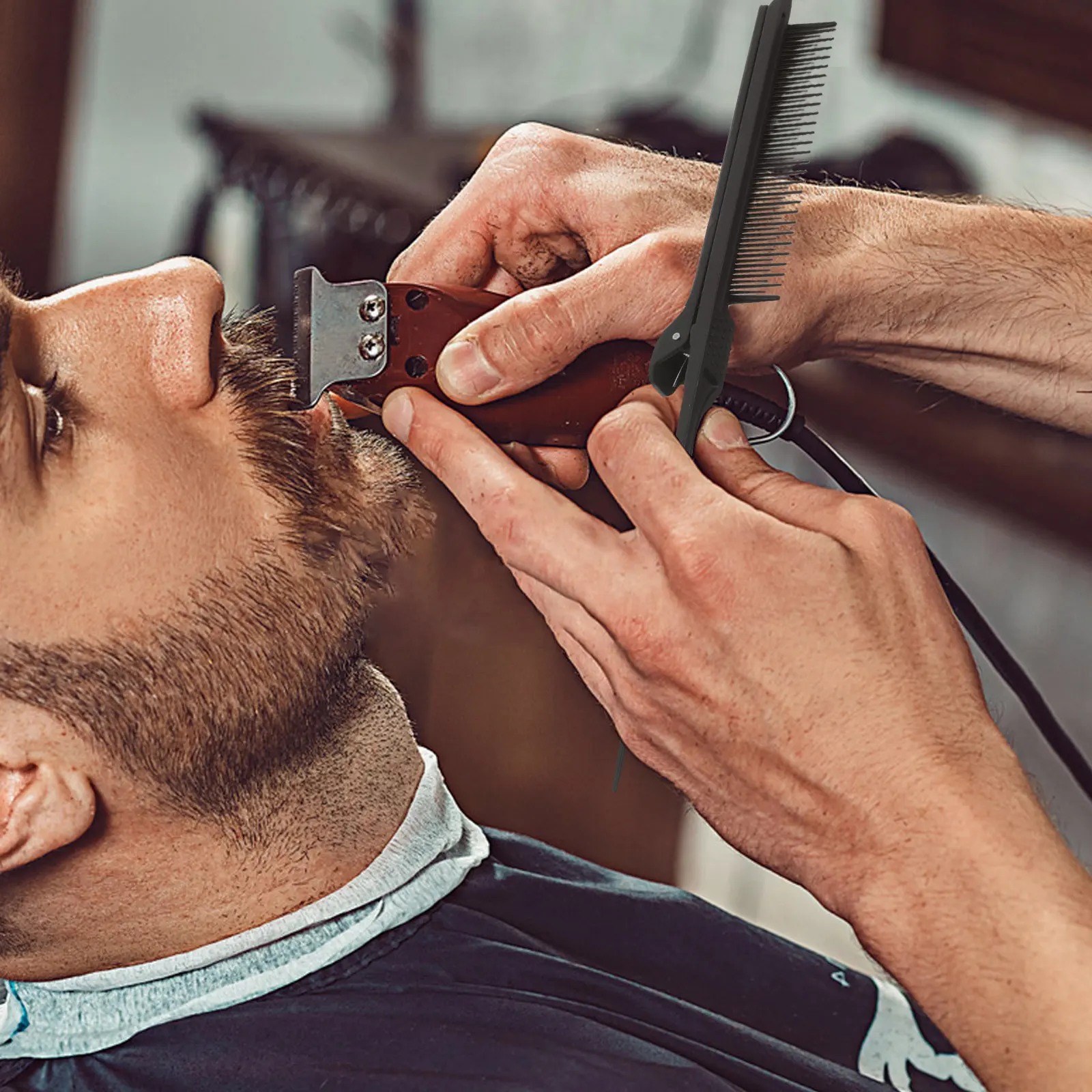 

Highlighting Comb with Pointed Tail Fine Teeth for Hair Coloring Sectioning and Design Salon Grade Dyeing Styling Comb