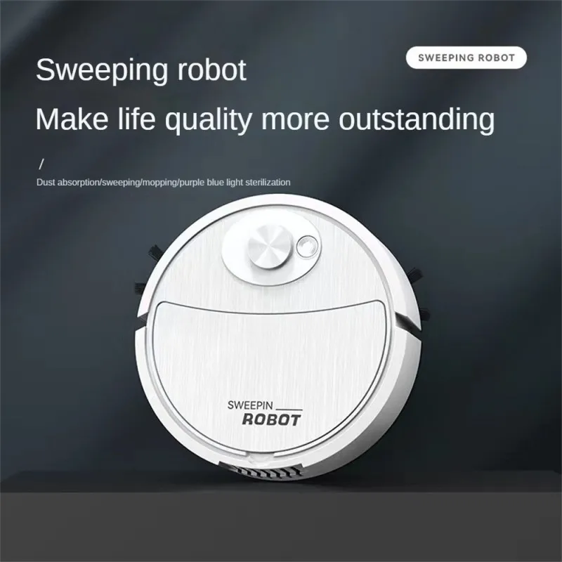 Smart Vacuum Cleaner Sweeping Robot Household Mini Intelligent Usb Charging Dragging Suction All In One Machine Brooms Dustpans