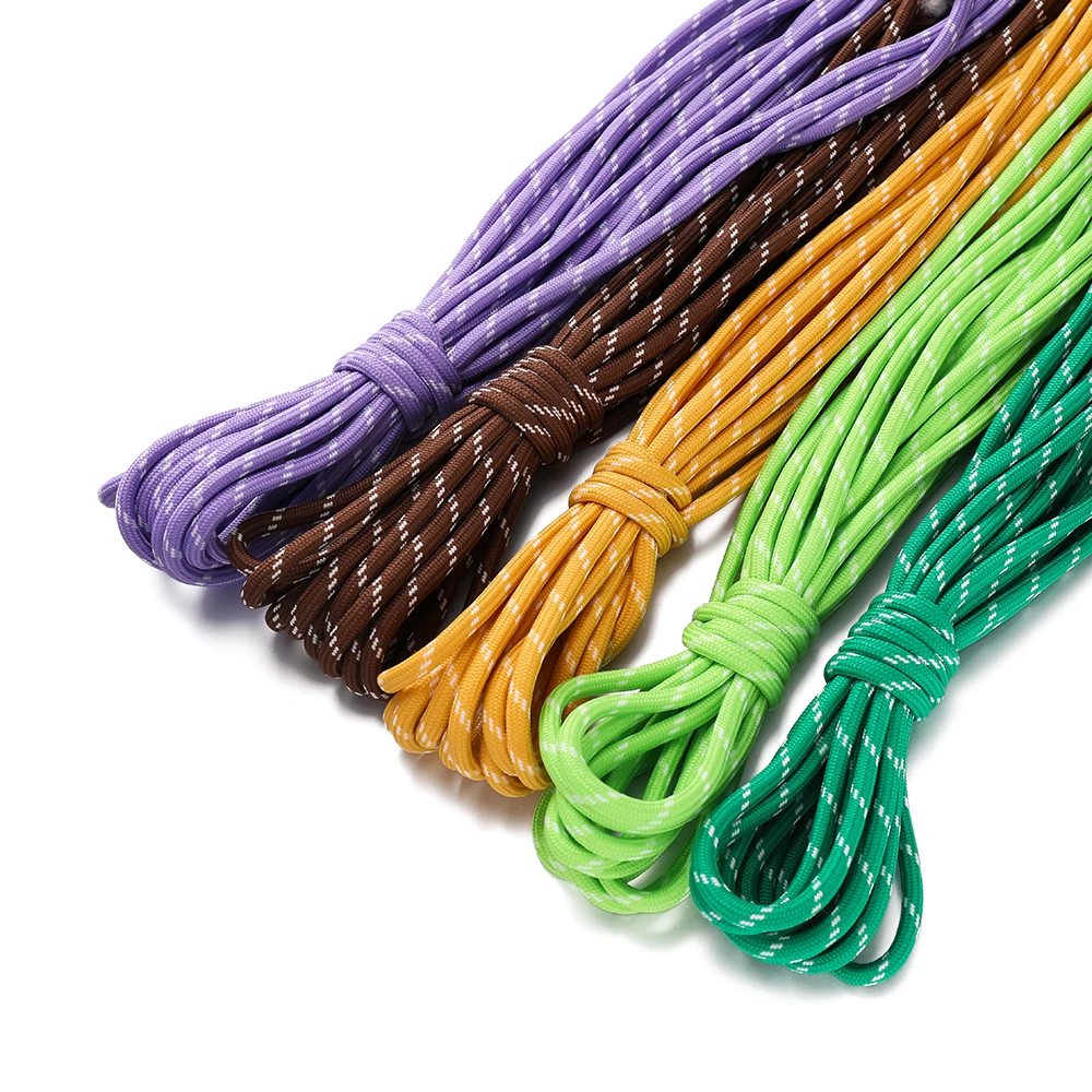 2-5Meter 5mm Colorful Multi-functional Hand-woven Rope for DIY Backpack Pendant Phone Lanyard Craft Jewelry Making Accessories view 5