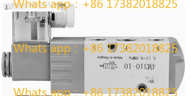 Original all white 4M310-08 plate two position five way 4M310-10 plate actuator solenoid valve