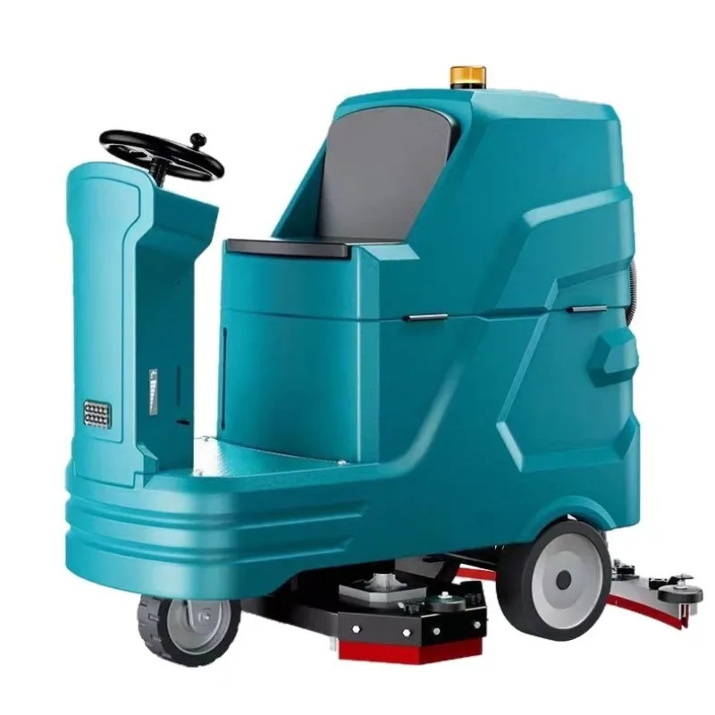 Drive-in washing machine ZG-E5 factory workshop sweeping and brushing machine industrial commercial electric washing vehicle