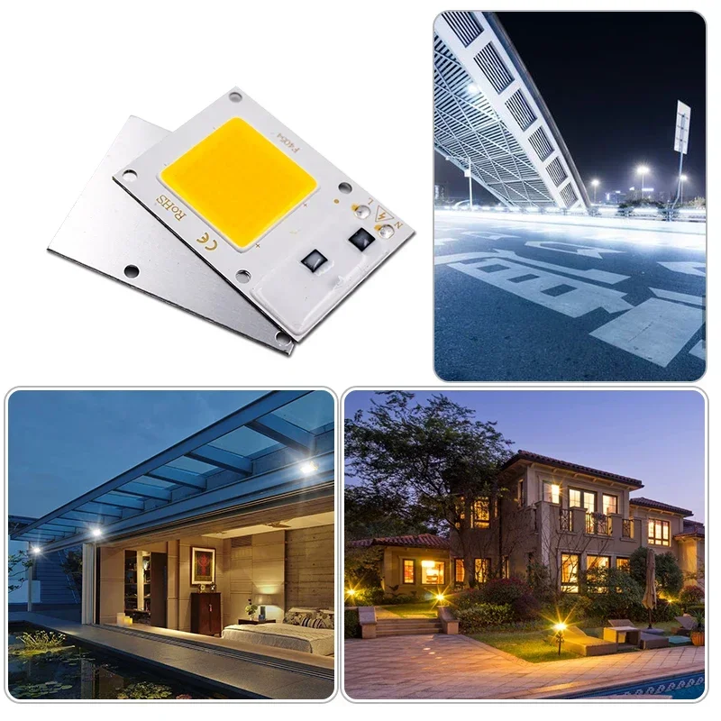 Led Chip 10W 20W 30W 50W Ac 220V 110V Cob Chip Geen Driver Led Lamp Kralen Diy Schijnwerper Lampada Outdoor Chiplamp