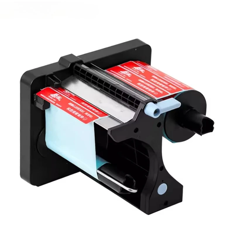 Auto Label Dispenser Device Fully Automatic Label Stripping Machine Label Printer Dispenser Sticker Separating Machine