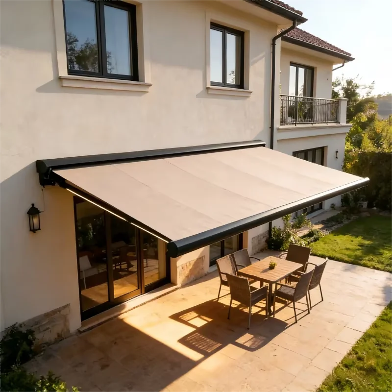 

Outdoor Leisure High Quality Sunshade Customized with Multiple Sizes and Colors Canopy Modern Commercial Economical Awning