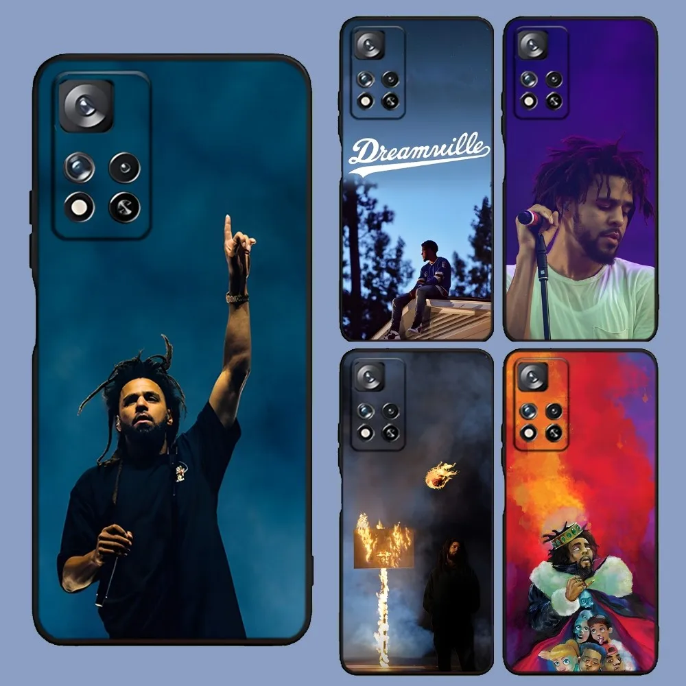 J Cole 2014 Forest Hills Drive Phone Case For Samsung Galaxy A13,A21s,A22,A31,A32,A52,A53,A71,A80,A91 Soft Black Cover