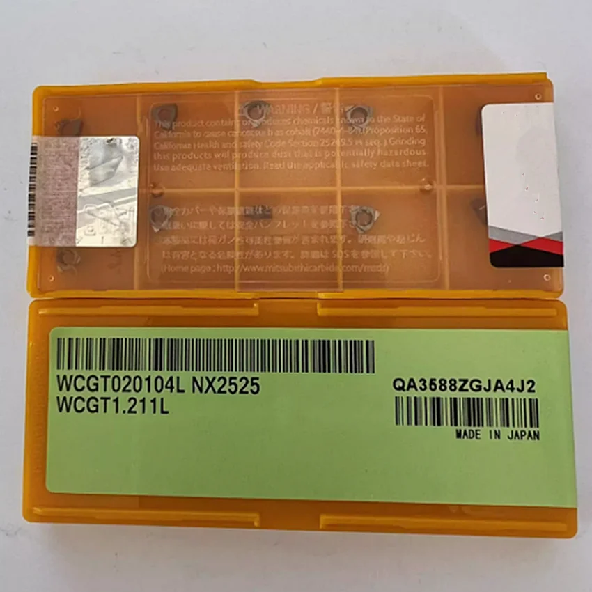 insercoes do cermet do cnc wcgt020102l nx2525 wcgt020104l nx2525 wcgt020102l wcgt020104l caixa 10 pecas 01