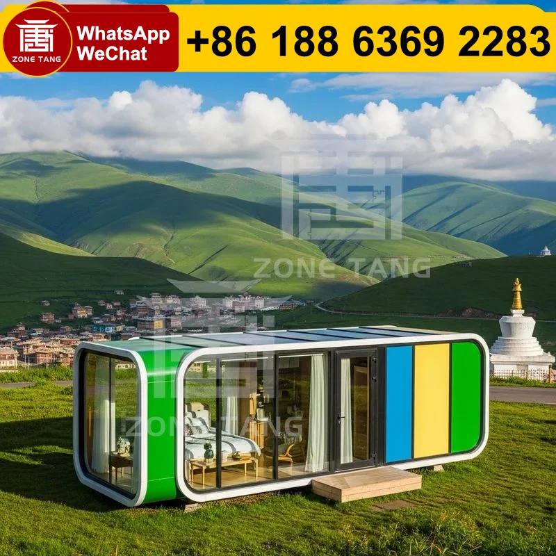 

Affordable Tiny Houses Modern Prefab House Capsule House Factory Custom Mobile Homes Hotel Temporary Housing Apple Capsule House
