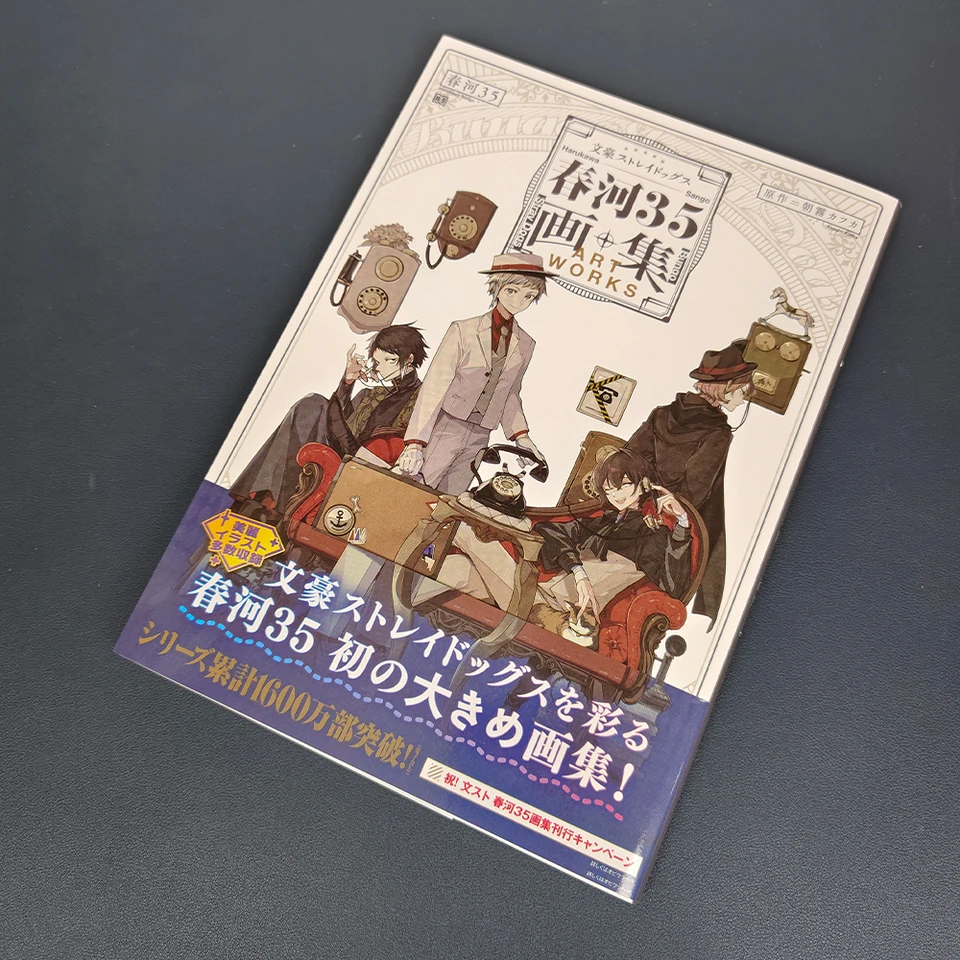 Harukawa 35 art works Anime book Bungo Stray Dogs Illustration