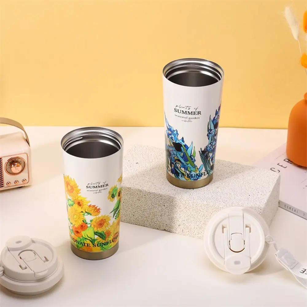 High Quality Plastic Bottle Lid Splash Spill Proof Lily of The Valley Cup Lid Replacement Therms Cup Cap for Bottle Accessories