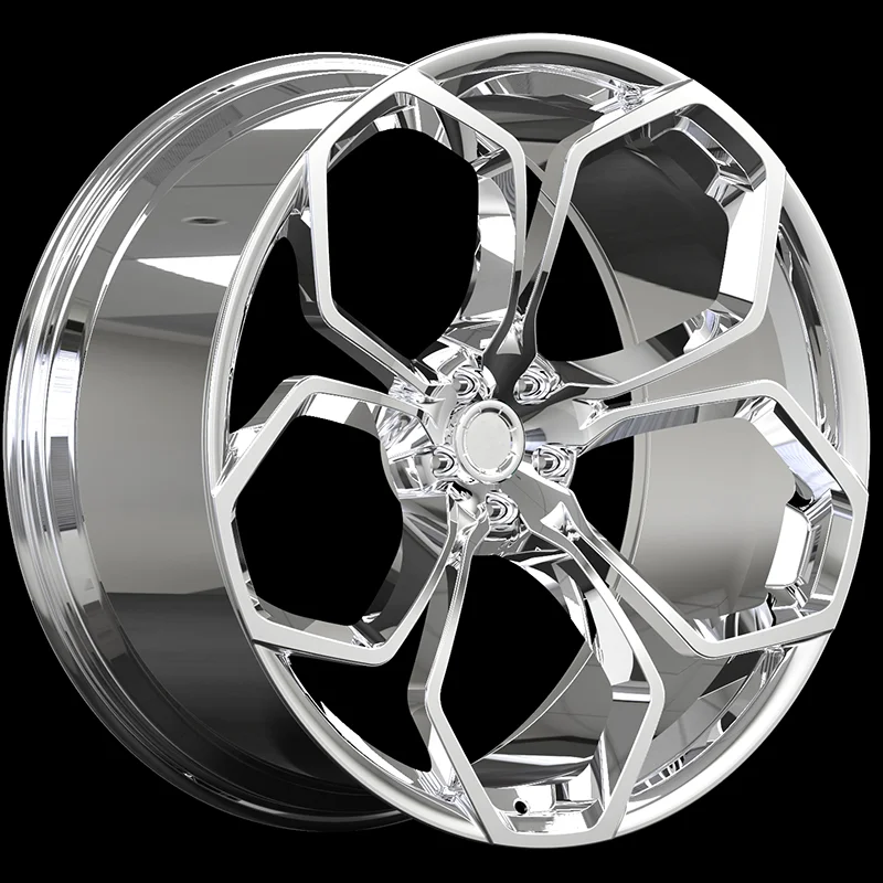 Hot selling chrome alloy veneer 5x120 5x114.3 17 18 19 20 inch forged alloy wheels, suitable for M2 M3 M4  Gt 7 8