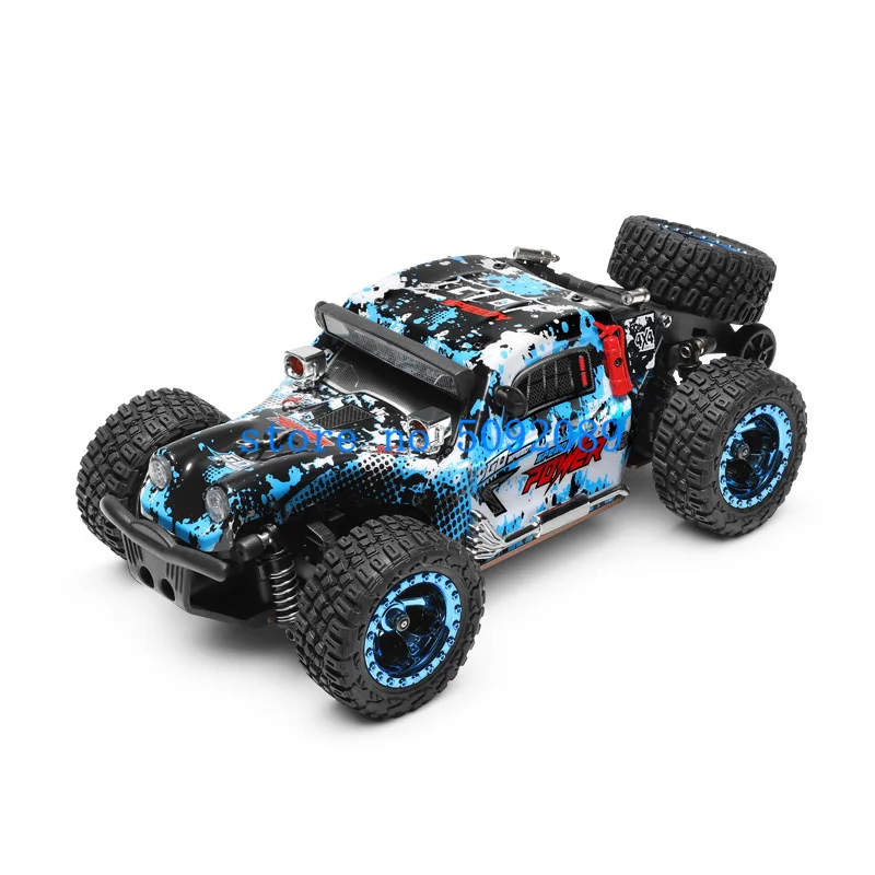 1: 28 Simulation Structure Design RC Racing Car 4WD 30KM/H LED Searchlight Metal Chassis High Speed Remote Control Racing Car