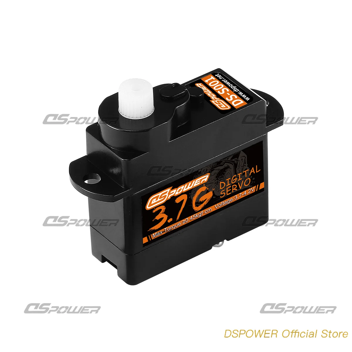 DSpower 3.7g Mini Digital Servo Coreless Motor Plastic Gear 3.7~4.2V  for RC Helicopter Airplane Multicopter Quadcopter Model