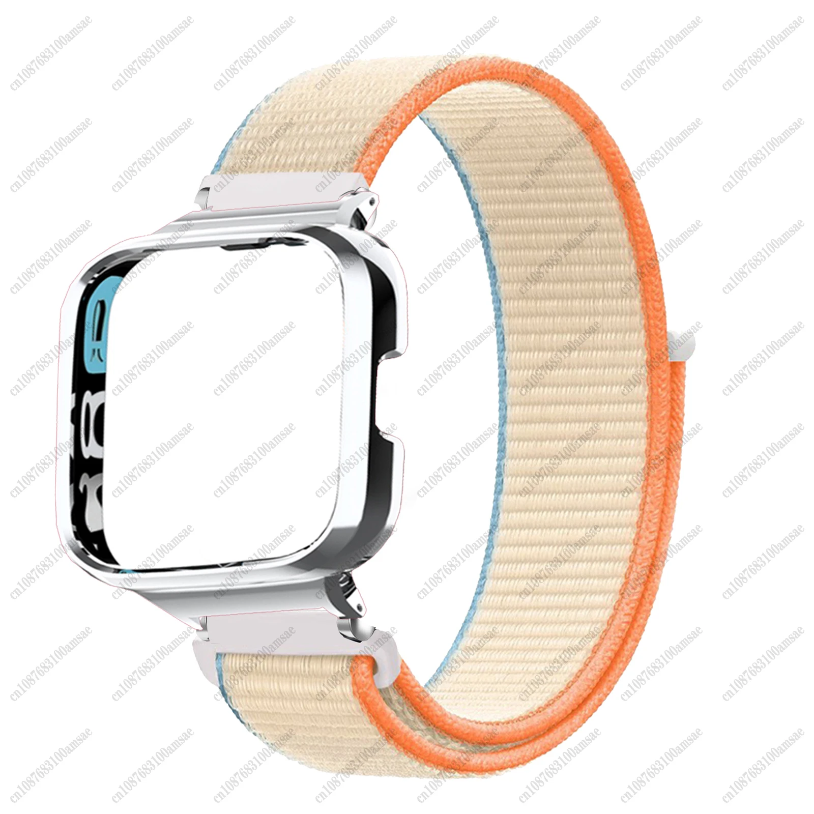 

Для Redmi Watch 3 Active Strap Case Защитный чехол для redmi watch 3 active Нейлоновые браслеты-петли для redmiwatch 3 active Wrist Band
