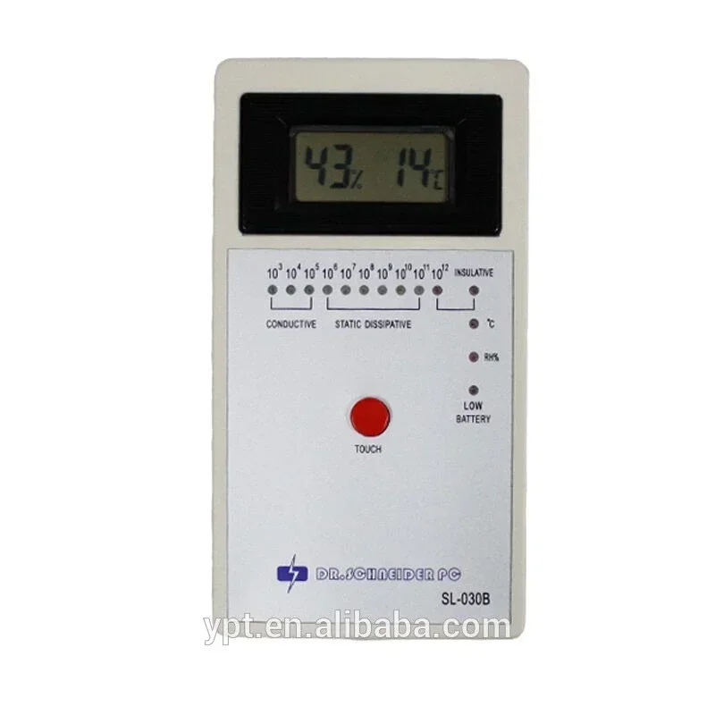 SL-030B Digital Display Heavy Hammer Type Ground Resistance Meter/Surface Resistivity Tester Static Electrical Impedance Meter