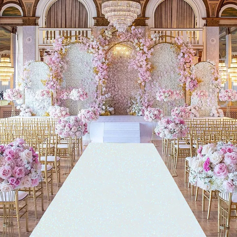 Alfombra blanca romántica de b - Aisle Runner White reseña y precio