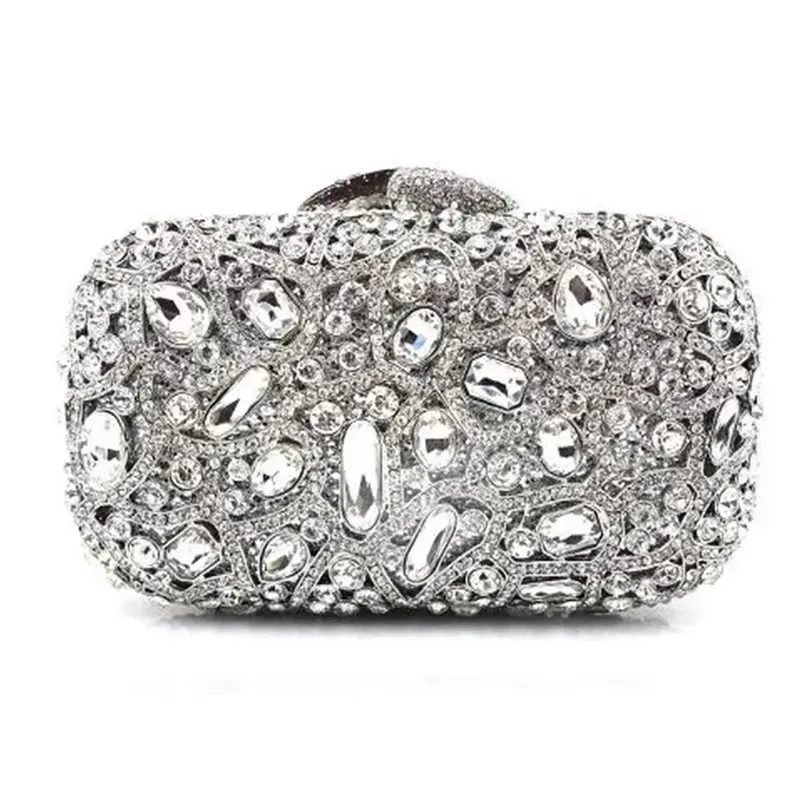 2023 새로운 금속 컷 아웃 패션 가방 클러치 백 디너 드레스 여성 가방 Catwalk 클러치 백