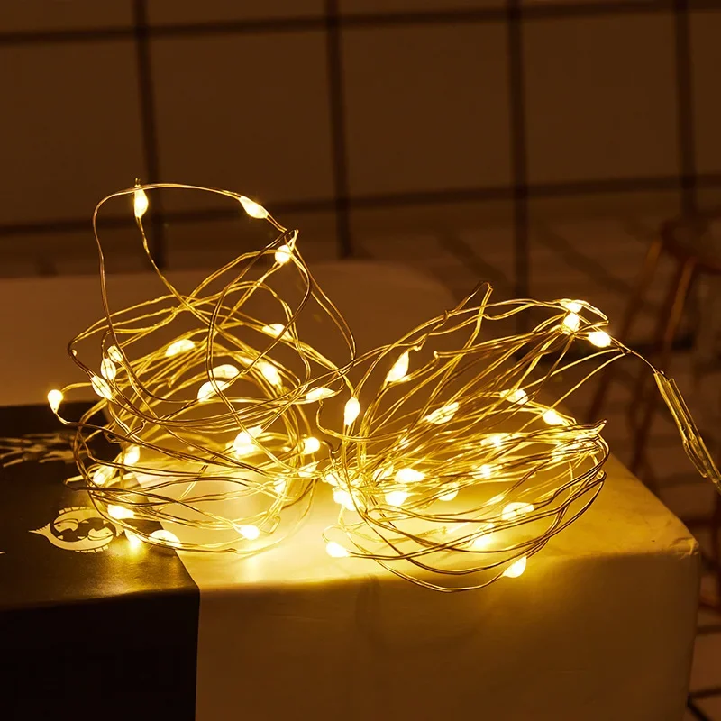 Solar Light Outdoor Waterproof 50/100/200/300 LED Lamp String For Holiday Christmas Party Fairy Lights Garden Garland