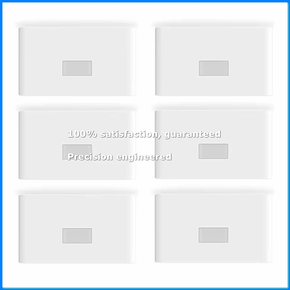 ●Rechargeable LED Intelligent Sensor Night Light Motion Sensor Wall Light for Bedroom Corridor Cabinet Lighting 6Pcs-A57M