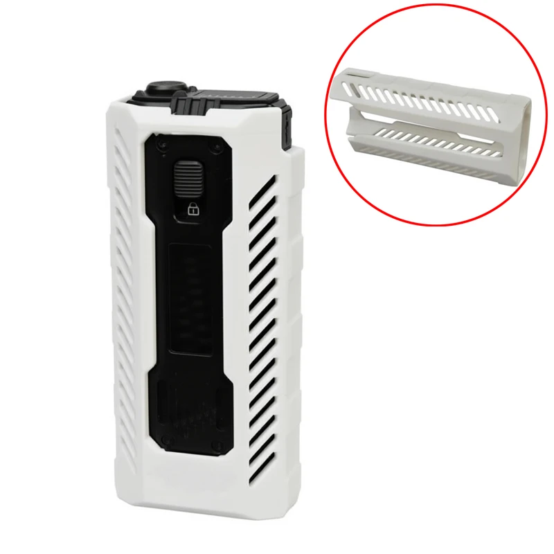 1PCS For Nitecore EDC37 Flashlight Protective Case 3D Printed Snap‑On Protector Heat‑insulating Scratch-Resistant Accessories