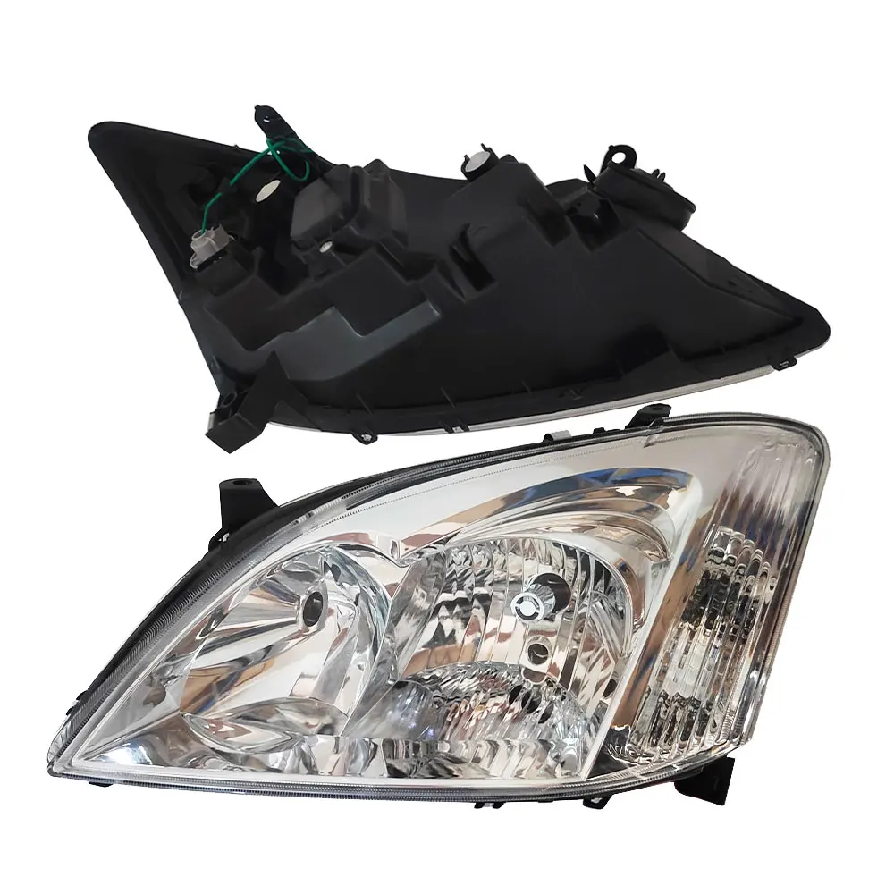 A Pair Car Headlights For Toyota Corolla Runx Allex 2001 to 2003 81130-01260 81170-02160