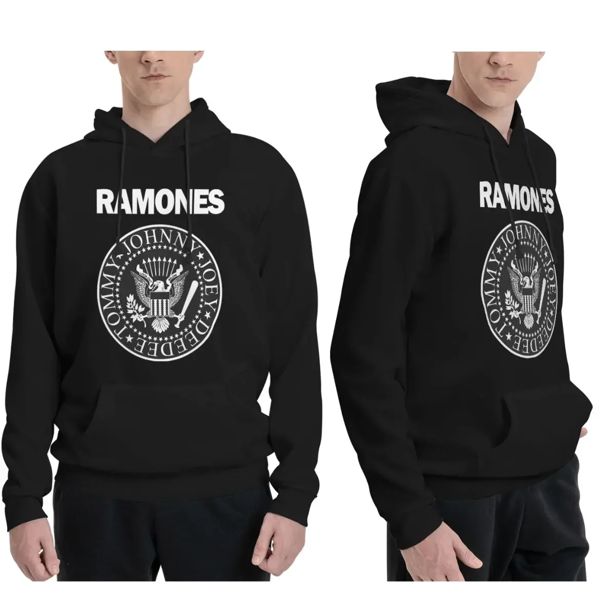 The Ramone Merch Hoodies Men Women Casual Pullover Sweatshirts Fashion Long Sleeve Clothing Autumn Winter
