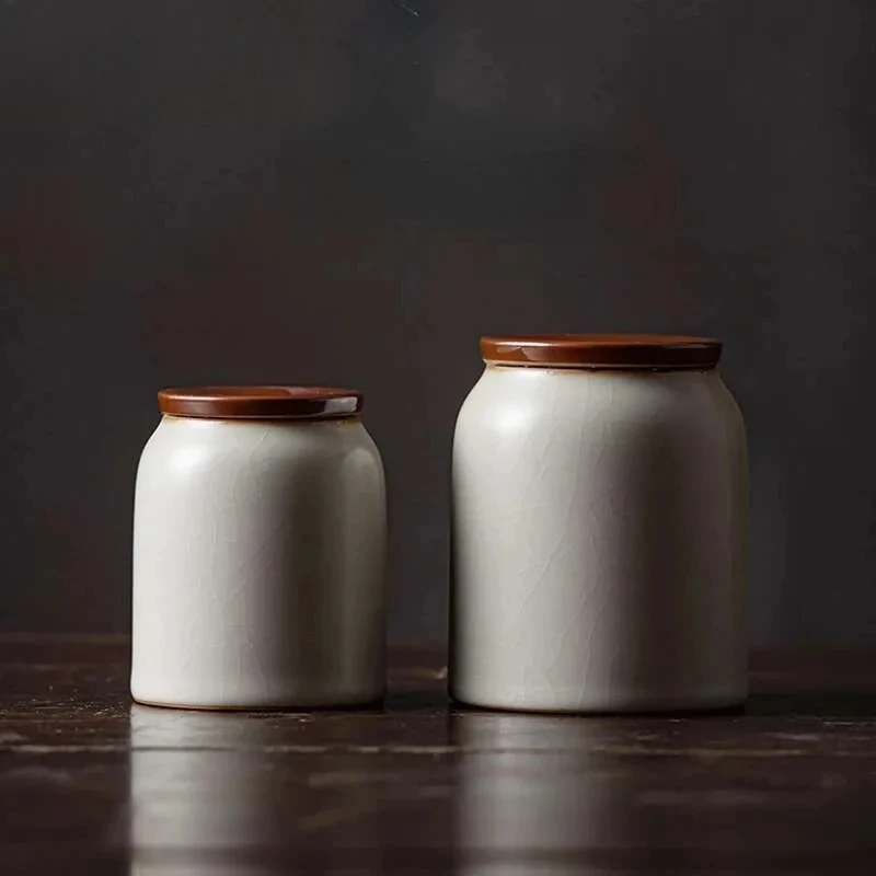 ru-kiln-tea-containers-storage-boxes-caddy-ceramic-accessories-ceramics-pottery-supplies-organizer-tins-box-jar-can-oolong-tin