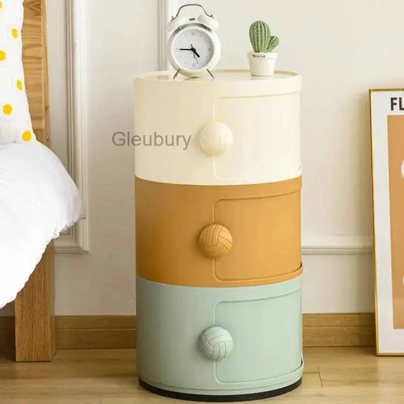 Mueble de Almacenamiento Económico y Cómodo con Cajones, Mesita Auxiliar Estrecha para Cama, Mesas de Café Bonitas, Burós para Recámara, Escritorio Lateral de Cama
