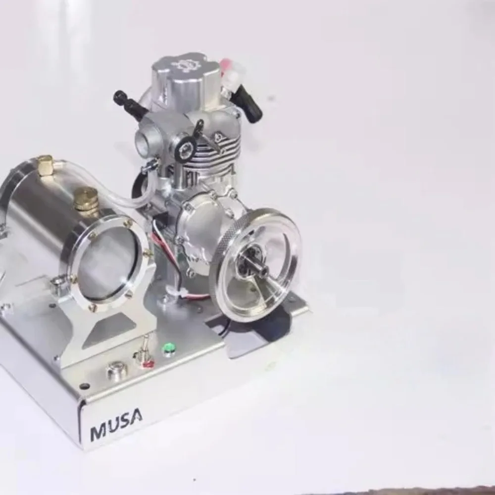 8CC Single-cylinder RC Assembly Four-stroke Metal Engine Physical Model Scientific Experiment Teaching Aid